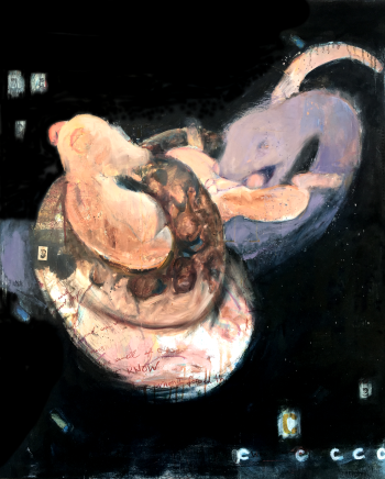  Weasel with Serpent under Apuleius' Table, stephen linsteadt